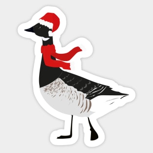 Seasonal Brent Goose Sticker